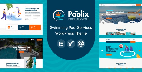 Poolix 1.1 – Pool Cleaning & Renovation WordPress Theme