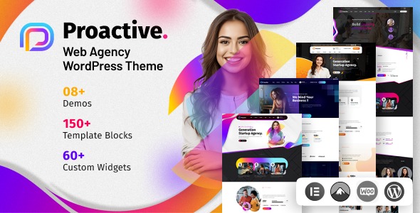 Proactive 1.0.1 – Web Design Agency WordPress Theme
