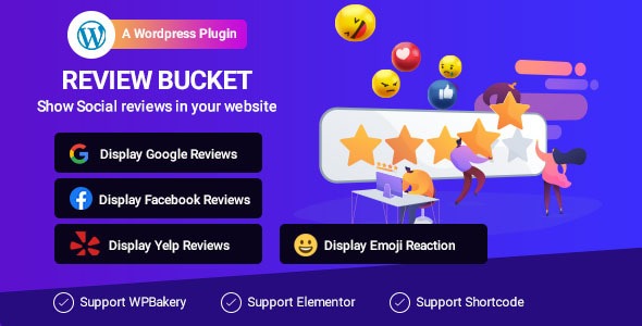 ReviewBucket 2.8.6 – Business review bundle WordPress Plugin