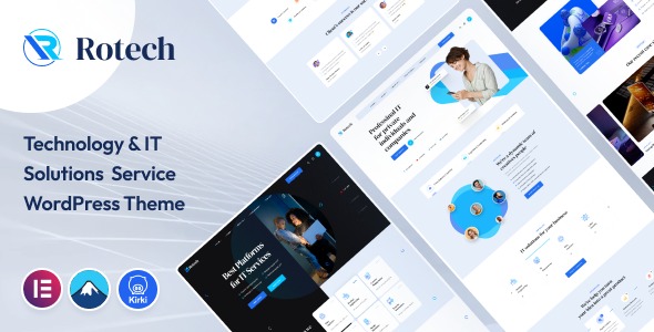 Rotech 1.0.8 – Technology & IT Solutions WordPress Theme