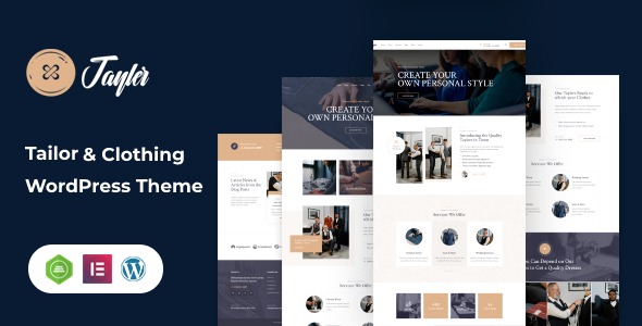 Tayler 1.5 – Tailor & Clothing WordPress Theme