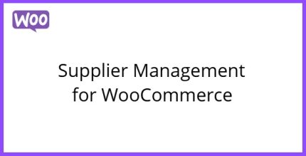 Supplier Management for WooCommerce