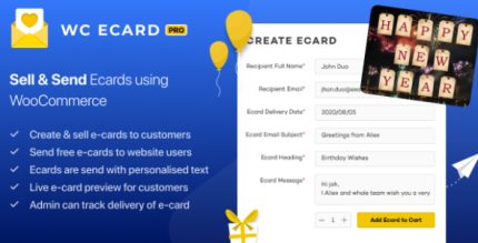 WooCommerce eCards Pro