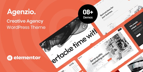 Agenzio 1.0.1 – Creative Agency & Portfolio WordPress Theme