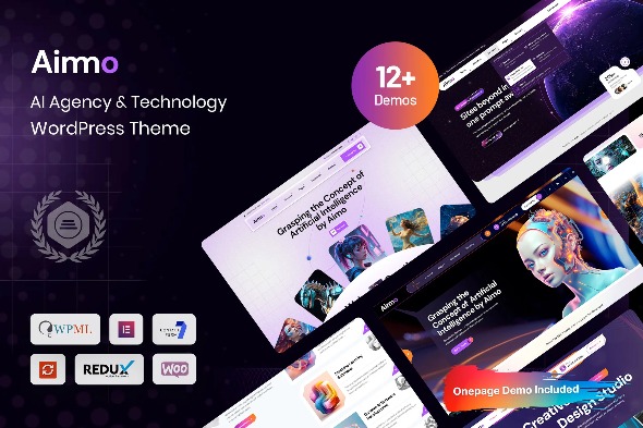 Aimmo 1.0.0 – AI Agency & Technology WordPress Theme