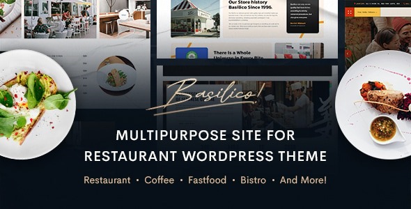 Basilico 1.0.0 – Restaurant & Cafe WordPress Theme