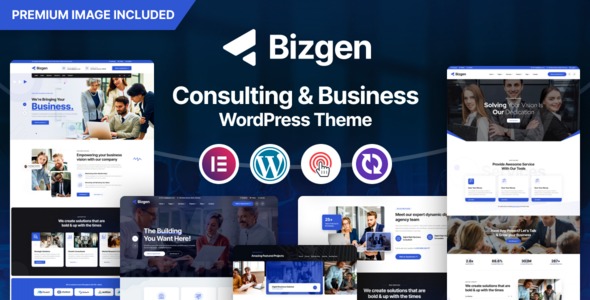 Bizgen 1.0.6 – Business Consulting WordPress Theme + RTL