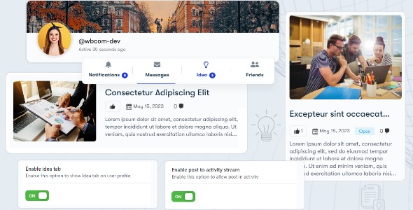 BuddyPress IdeaPush Integration 1.2.0