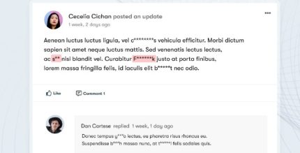 BuddyPress Profanity