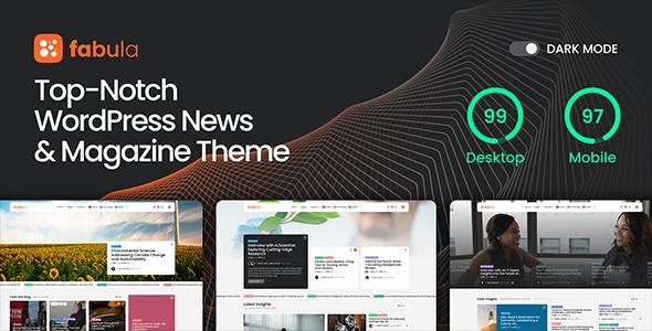 Fabula 1.3 – News & Magazine WordPress Theme
