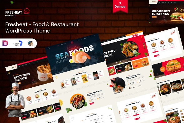 Fresheat 1.0.0 – Restaurant & Cafe WordPress Theme