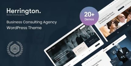Heringtion - Business Consulting WordPress Theme
