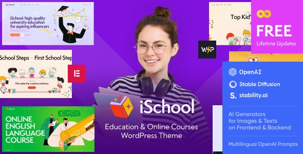 iSchool 1.12.0 – Education & Online Courses WordPress Theme