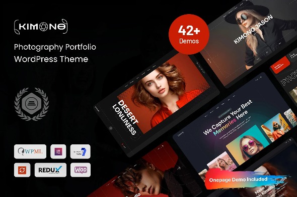 Kimona 10.0.2 – Photography Portfolio WordPress Theme