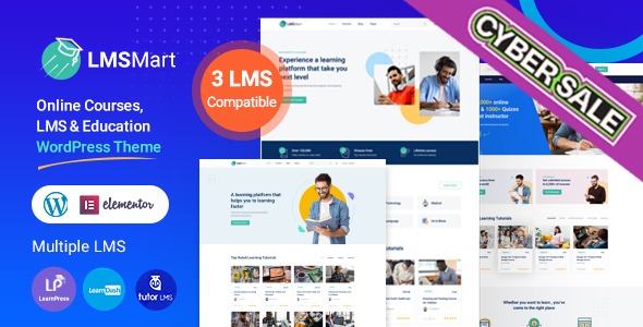 LMSmart 1.7.1 – Education WordPress Theme