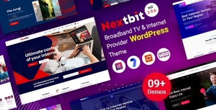 Nextbit - TV & Internet WordPress Theme