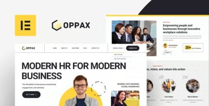 Oppax - HR Solutions Elementor Template Kit