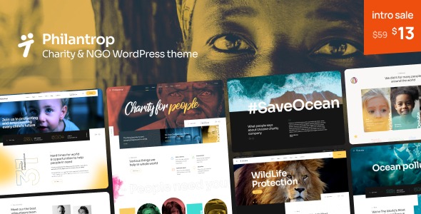Philantrop 1.1 – Charity & Nonprofit WordPress Theme