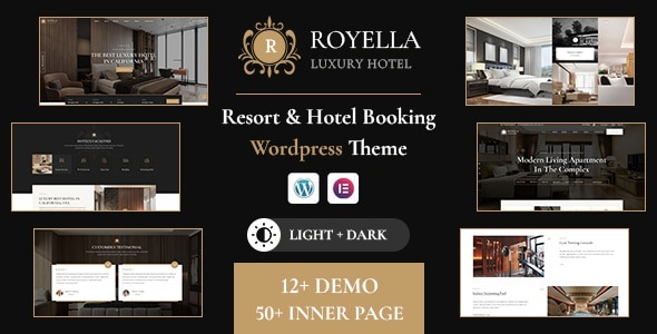 Royella 1.0.0 – Resort & Hotel Booking Multi-Purpose WordPress Theme