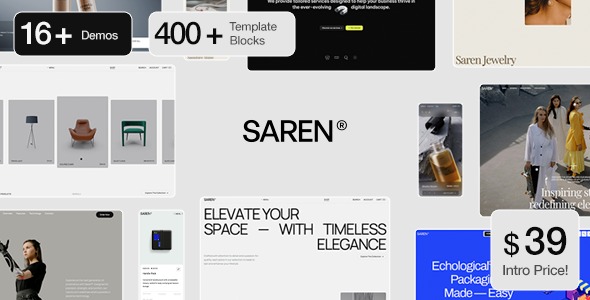 Saren 1.6.6 – Multi-Concept WooCommerce WordPress Theme