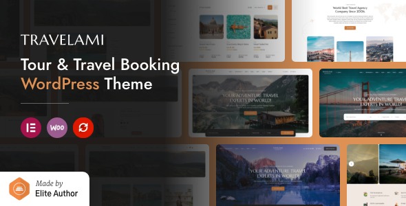 Travelami 1.0.8 – Tour & Travel Booking WordPress Theme