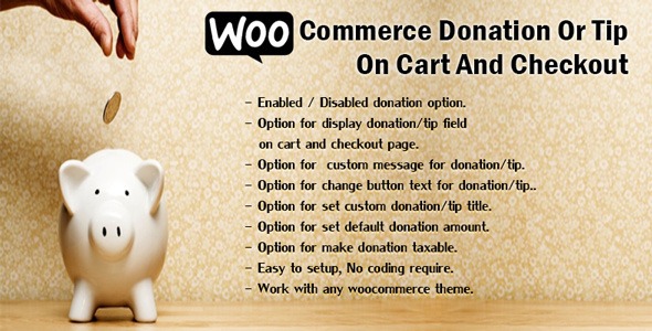 WooCommerce Donation Or Tip On Cart And Checkout 3.5