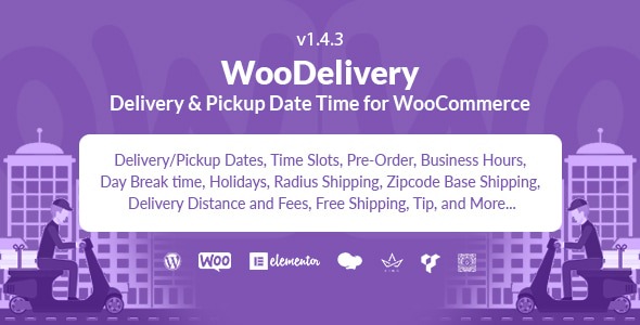 WooDelivery 1.4.3 – Delivery & Pickup Date Time for WooCommerce