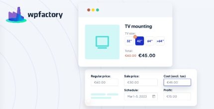 WpFactory Cost of Goods for WooCommerce PRO