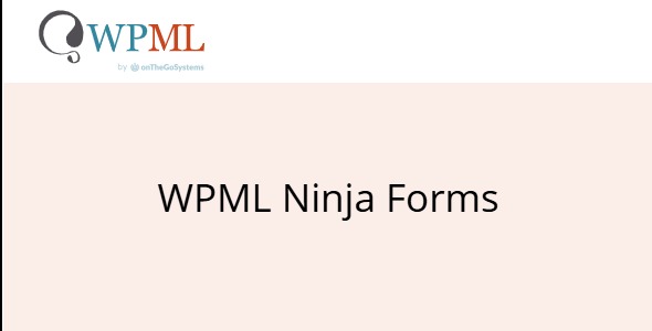 WPML Ninja Forms 0.4.0 WPML Ninja Forms