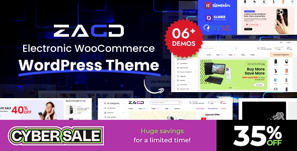 Zagg 1.4.1 – Electronics & Accessories WooCommerce WordPress Theme