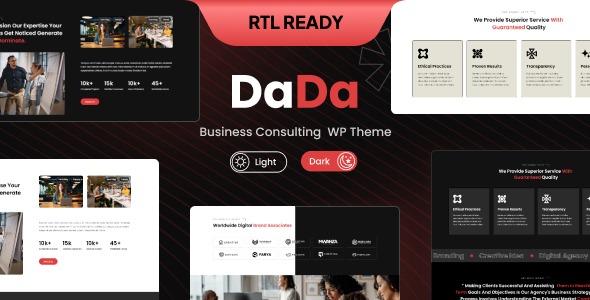 DaDa 1.0.2 – Business Consulting Theme