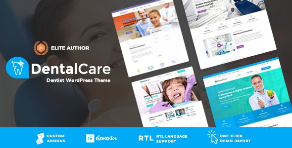 Dental Care 20.1 – Dentist & Medical WordPress Theme