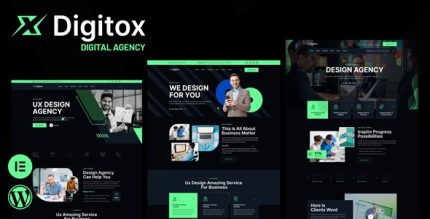 Digitox - Digital Agency WordPress Theme