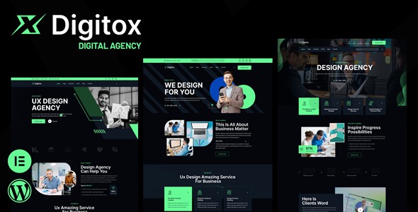 Digitox 1.0.2 – Digital Agency WordPress Theme