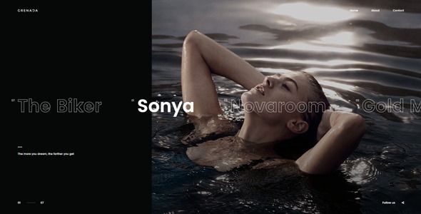 Grenada 2.9 – Creative WordPress Ajax Portfolio Showcase Slider Theme