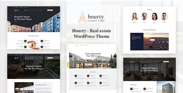 Hourty 1.2.3 – Real Estate Classify WordPress Theme