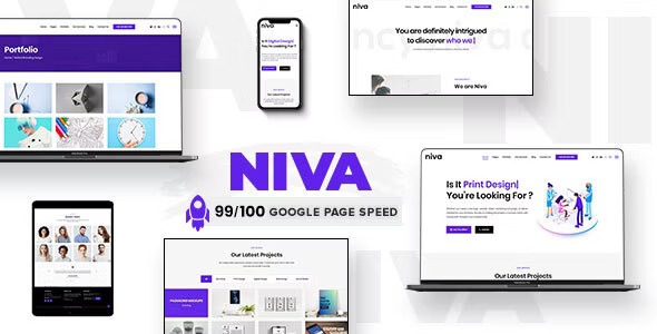 Niva 2.0.2 – Creative Agency WordPress Theme