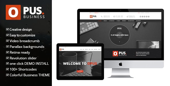 Opus Business 1.7 – Multipurpose Business WordPress Theme
