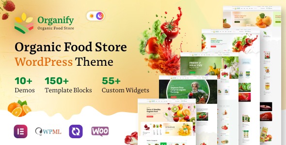 Organify 1.0.1 – Organic Food Products WordPress Theme