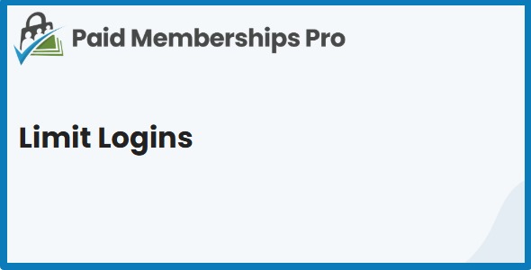 Paid Memberships Pro Limit Logins 1.6