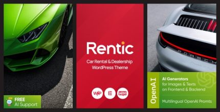 Rentic - Car Rental & Dealership WordPress Theme