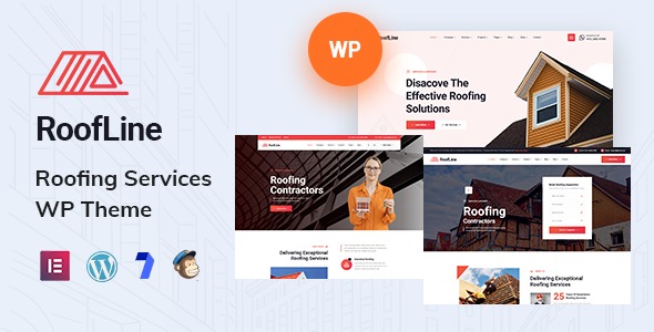 RoofLine 1.3 – Roofing Services WordPress Theme