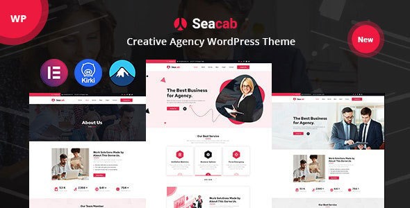 Seacab 1.0.7 – Creative Agency WordPress Theme