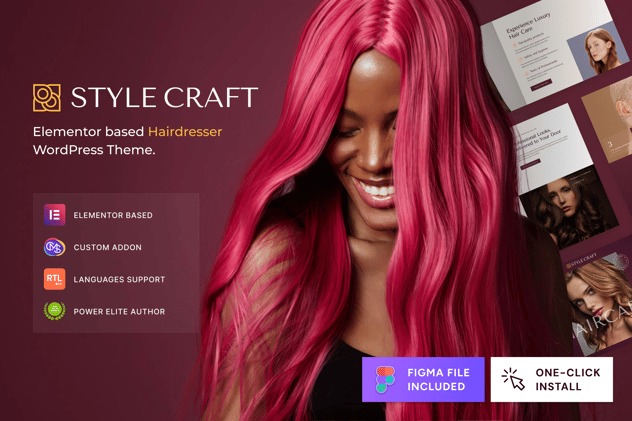 Style Craft 1.1.0 – Hairdresser & Hair Salon Theme