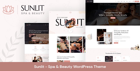 Sunlit 1.0.5 – Spa & Beauty WordPress Theme