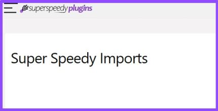 Super Speedy Imports by WP Intense