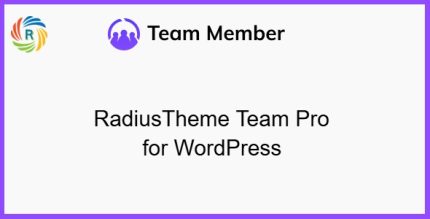 RadiusTheme Team Pro for WordPress