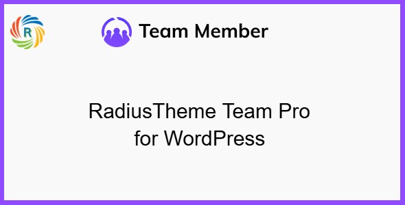 RadiusTheme Team Pro for WordPress 3.5.3