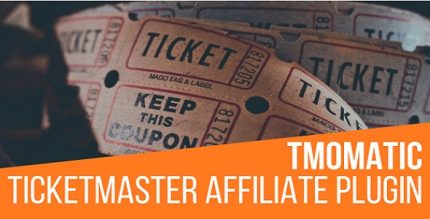 TMomatic TicketMaster Affiliate Post Generator Plugin for WordPress