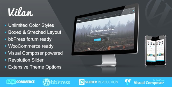 Vilan 2.9 – Corporate, Shop & Forum WordPress Theme